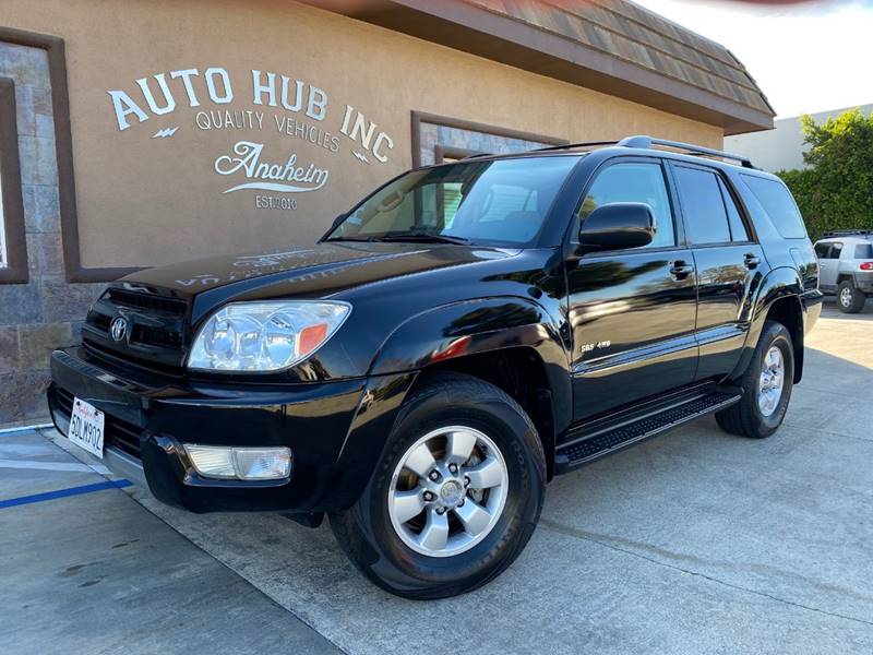 2003 Toyota 4Runner SR5 4WD 4dr SUV In Anaheim CA - Auto Hub Inc.