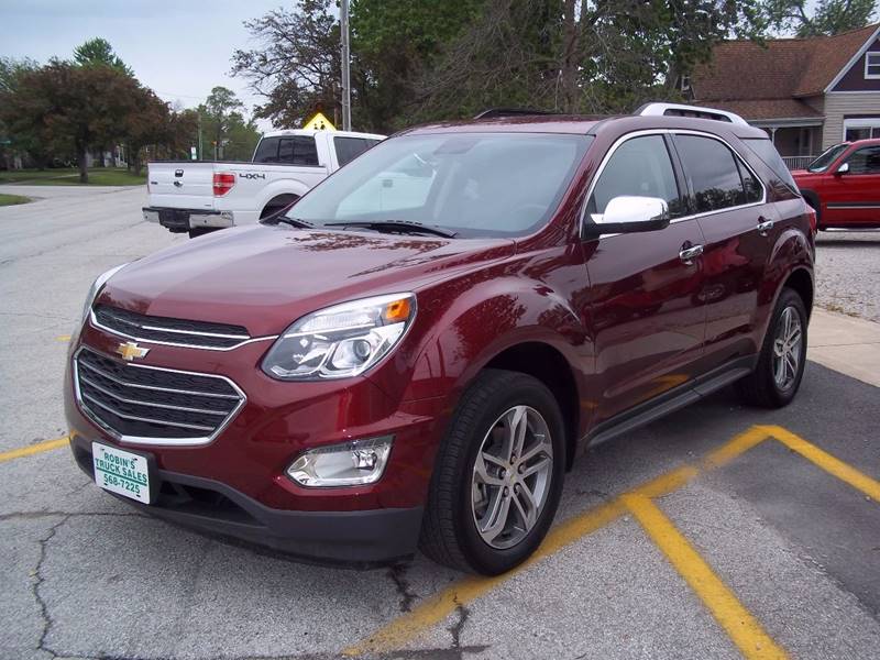2016 Chevrolet Equinox for sale at Robin's Truck Sales in Gifford IL