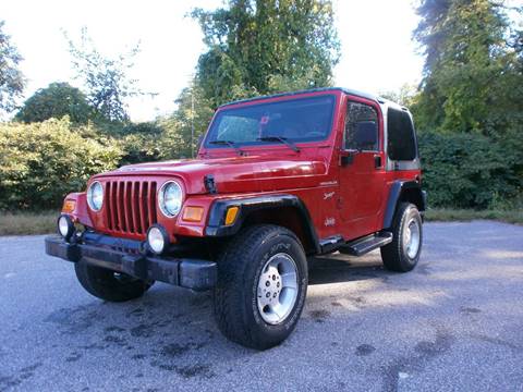 2002 Jeep Wrangler for sale at Leavitt Brothers Auto in Hooksett NH