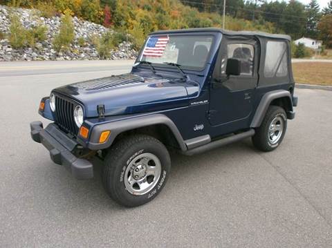 2002 Jeep Wrangler for sale at Leavitt Brothers Auto in Hooksett NH