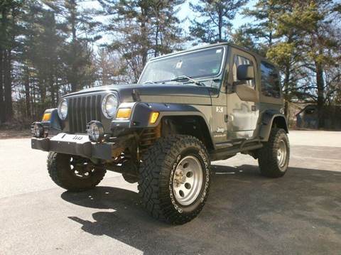 2004 Jeep Wrangler for sale at Leavitt Brothers Auto in Hooksett NH