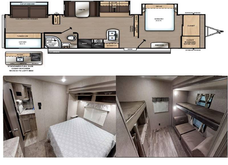 2020 Coachmen Catalina 343BHTS