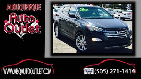 2013 Hyundai Santa Fe Sport for sale at ALBUQUERQUE AUTO OUTLET in Albuquerque NM