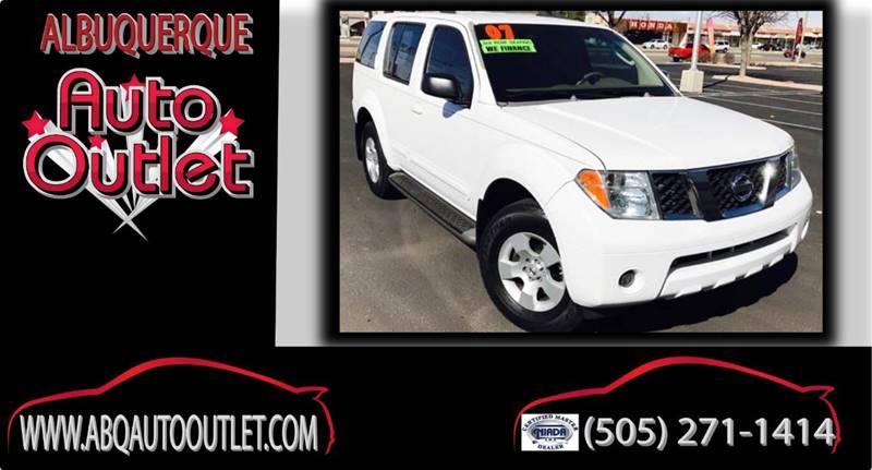 2007 Nissan Pathfinder for sale at ALBUQUERQUE AUTO OUTLET in Albuquerque NM