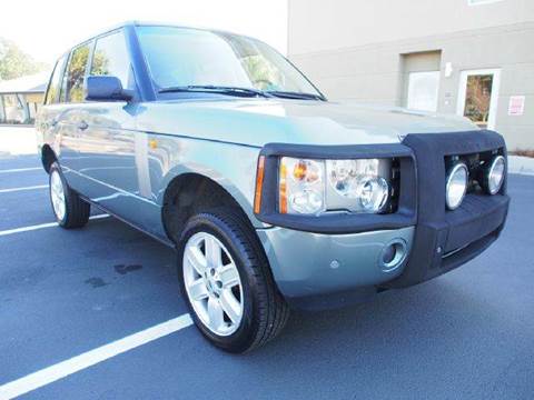2003 Land Rover Range Rover for sale at Gulf Financial Solutions Inc DBA GFS Autos in Panama City Beach FL