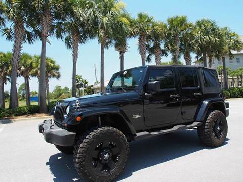 2007 Jeep Wrangler Unlimited for sale at Gulf Financial Solutions Inc DBA GFS Autos in Panama City Beach FL
