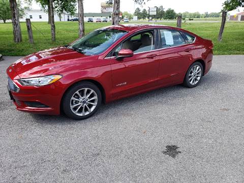 2017 Ford Fusion Hybrid for sale at Elite Auto Sales in Herrin IL