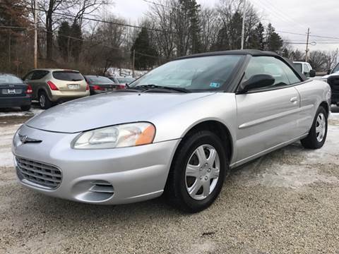 2005 Chrysler Sebring for sale at Prime Auto Sales in Uniontown OH