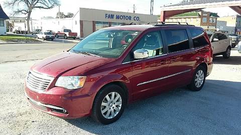 2011 Chrysler Town and Country for sale at Faw Motor Co in Cambridge NE