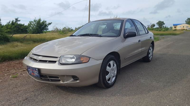 2004 Chevrolet Cavalier for sale at Cruzan Car Sales in Frederiksted VI