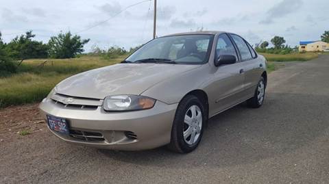 2004 Chevrolet Cavalier for sale at Cruzan Car Sales in Frederiksted VI