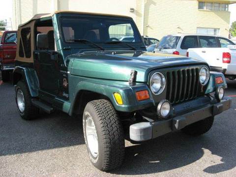 2000 Jeep Wrangler Unlimited for sale at Unique Auto, LLC in Sellersburg IN