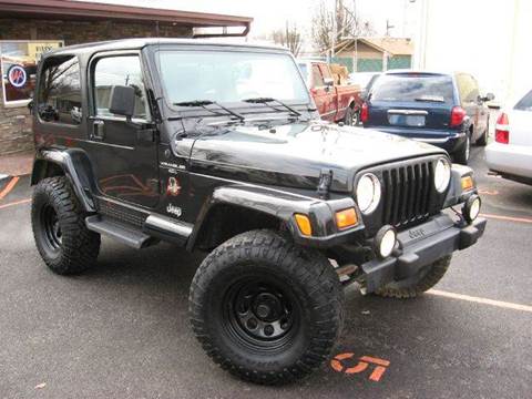 2001 Jeep Wrangler Unlimited for sale at Unique Auto, LLC in Sellersburg IN