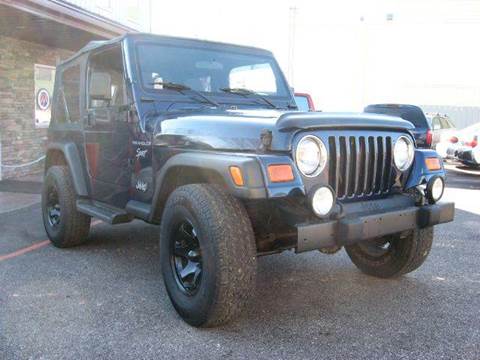 2002 Jeep Wrangler Unlimited for sale at Unique Auto, LLC in Sellersburg IN