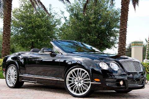 2007 Bentley Continental GTC for sale at SL MOTORS in Royal Palm Beach FL