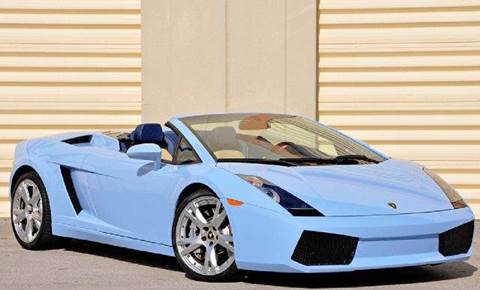 2008 Lamborghini Gallardo for sale at SL MOTORS in Royal Palm Beach FL