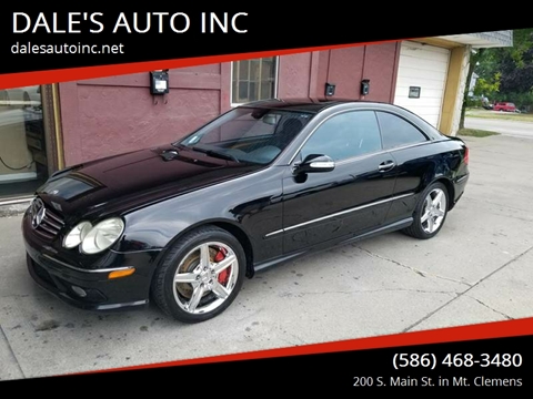 2004 Mercedes-Benz CLK for sale at DALE'S AUTO INC in Mount Clemens MI