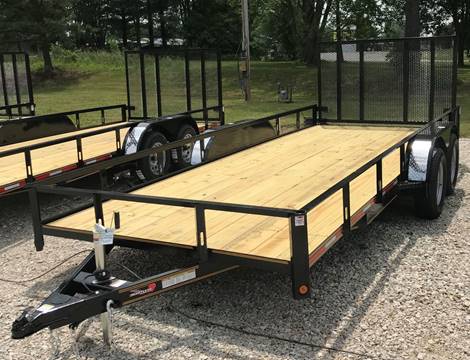 2018 Heartland 82"x18' tandem utility for sale at Gaither Powersports & Trailer Sales in Linton IN