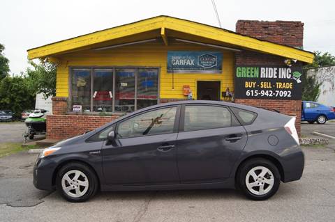 2012 Toyota Prius for sale at Green Ride Inc in Nashville TN