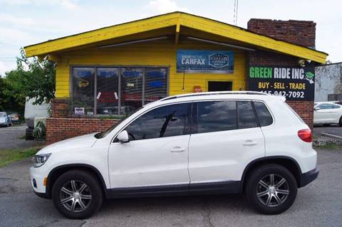 2012 Volkswagen Tiguan for sale at Green Ride Inc in Nashville TN