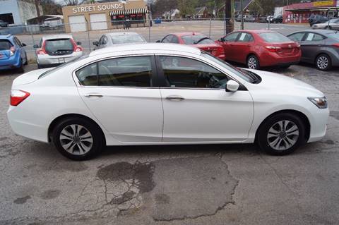 2014 Honda Accord for sale at Green Ride Inc in Nashville TN