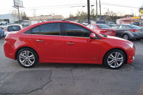 2014 Chevrolet Cruze for sale at Green Ride Inc in Nashville TN