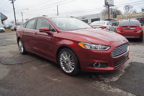 2016 Ford Fusion for sale at Green Ride Inc in Nashville TN