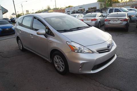 2013 Toyota Prius v for sale at Green Ride Inc in Nashville TN