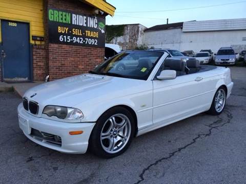 2002 BMW 3 Series for sale at Green Ride Inc in Nashville TN