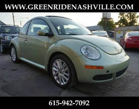 2008 Volkswagen New Beetle for sale at Green Ride Inc in Nashville TN