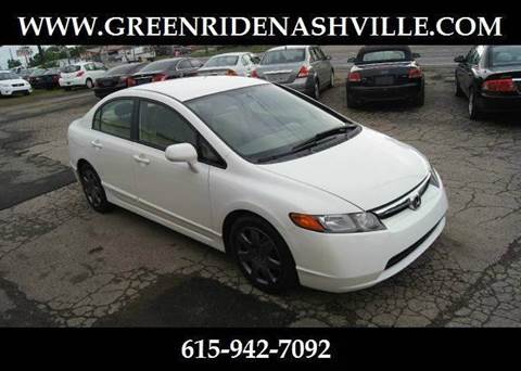 2007 Honda Civic for sale at Green Ride Inc in Nashville TN