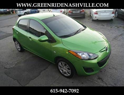 2012 Mazda MAZDA2 for sale at Green Ride Inc in Nashville TN