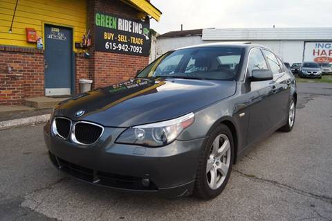 2005 BMW 5 Series for sale at Green Ride Inc in Nashville TN
