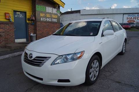 2009 Toyota Camry Hybrid for sale at Green Ride Inc in Nashville TN