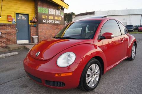 2009 Volkswagen New Beetle for sale at Green Ride LLC in Nashville TN
