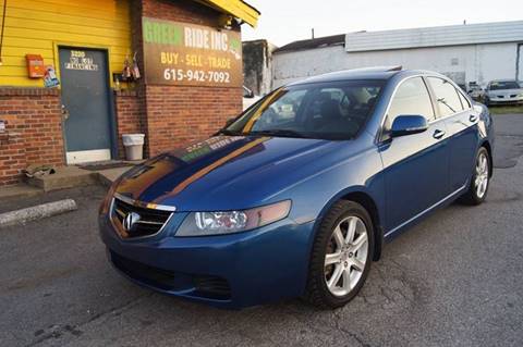 2004 Acura TSX for sale at Green Ride Inc in Nashville TN