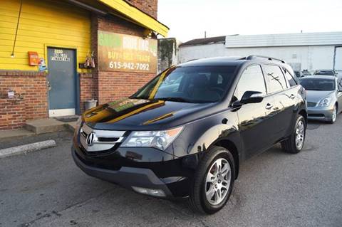 2008 Acura MDX for sale at Green Ride Inc in Nashville TN