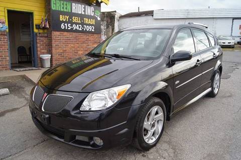2008 Pontiac Vibe for sale at Green Ride Inc in Nashville TN