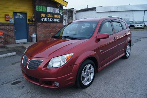 2007 Pontiac Vibe for sale at Green Ride Inc in Nashville TN