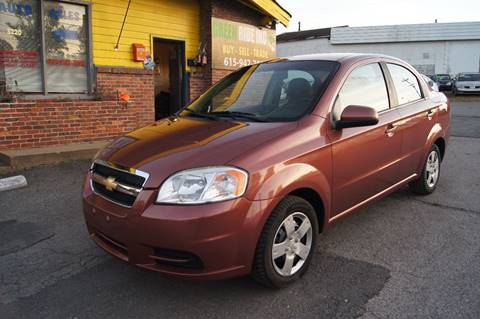 2011 Chevrolet Aveo for sale at Green Ride Inc in Nashville TN