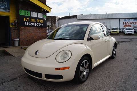 2006 Volkswagen New Beetle for sale at Green Ride Inc in Nashville TN