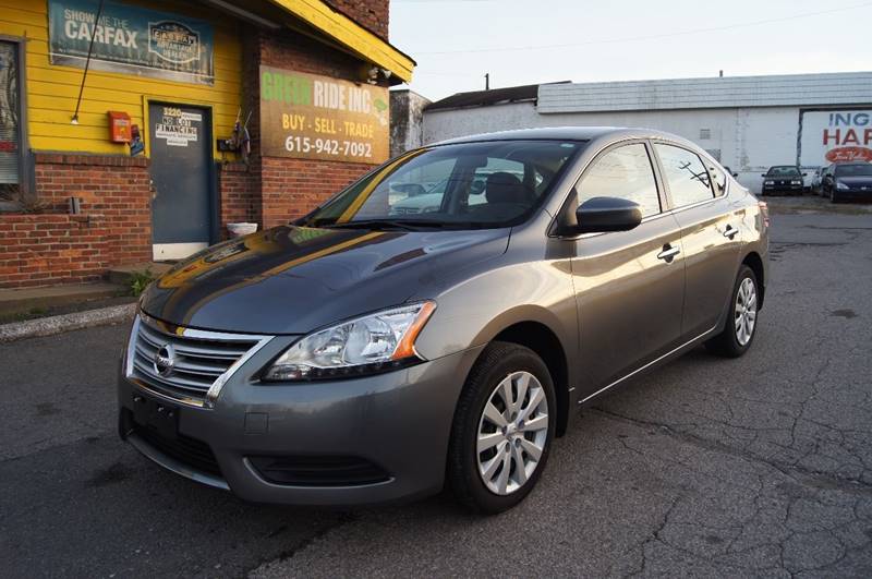 2015 Nissan Sentra for sale at Green Ride Inc in Nashville TN