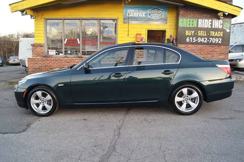 2008 BMW 5 Series for sale at Green Ride Inc in Nashville TN