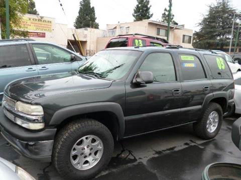2003 Chevrolet Tahoe for sale at La Mesa Auto Sales in Huntington Park CA