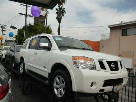 2008 Nissan Armada for sale at La Mesa Auto Sales in Huntington Park CA