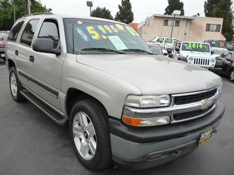 2005 Chevrolet Tahoe for sale at La Mesa Auto Sales in Huntington Park CA
