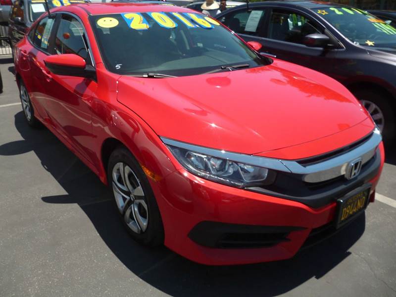2016 Honda Civic for sale at La Mesa Auto Sales in Huntington Park CA