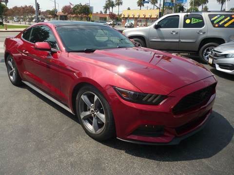 2015 Ford Mustang for sale at La Mesa Auto Sales in Huntington Park CA