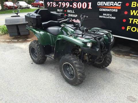 2011 Yamaha Grizzly 550