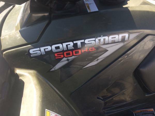 2008 Polaris Sportsman 500 H.O. 4x4